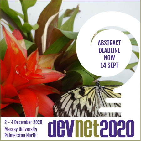 Deadline for DevNet2020 abstracts extended to 14 September
